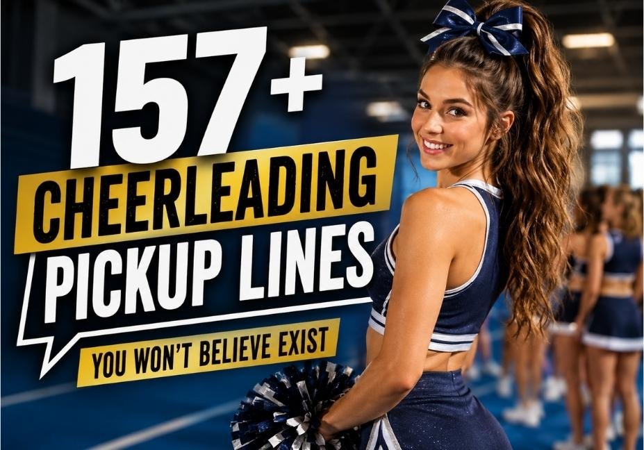 Featured image for 157 Cheerleading Pickup Lines You Won't Believe Exist